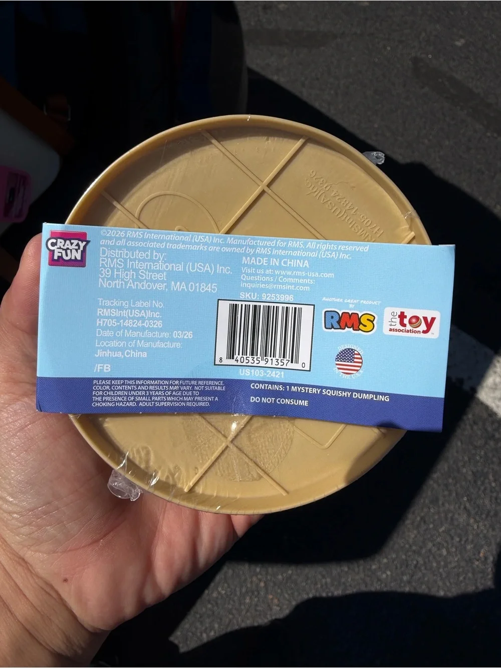 Mystery Golden Ticket Dumpling New Sealed